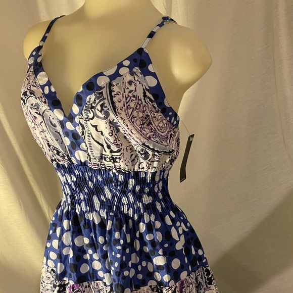 Patterned Sun Dress - Picture 1 of 3